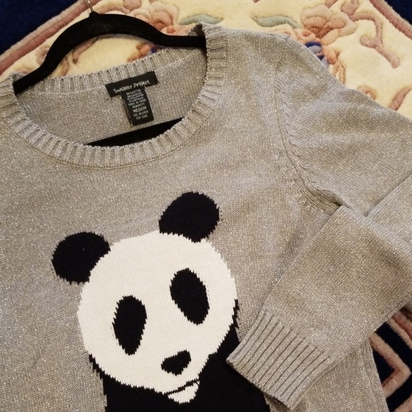 panda bear sweater